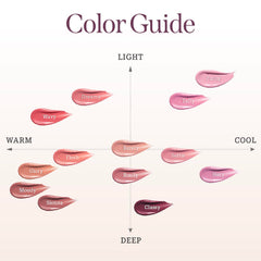 Close-up texture of Petal Drop Blush in Hazy shows blendable finish