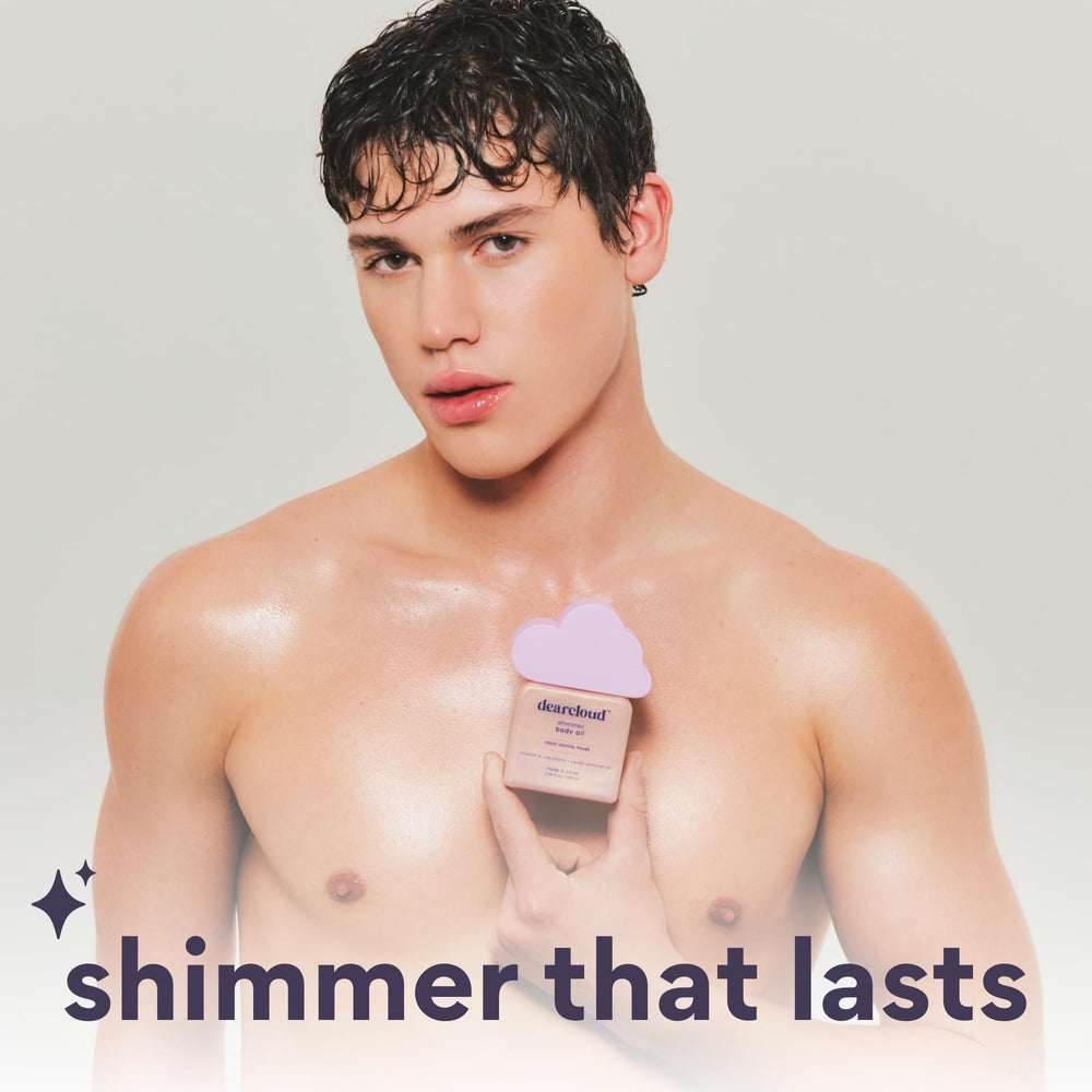 Dearcloud Almond Oil and Vitamin E nourish the skin.