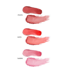 Dearcloud Chums duo palette close-up for easy layering with complexion products