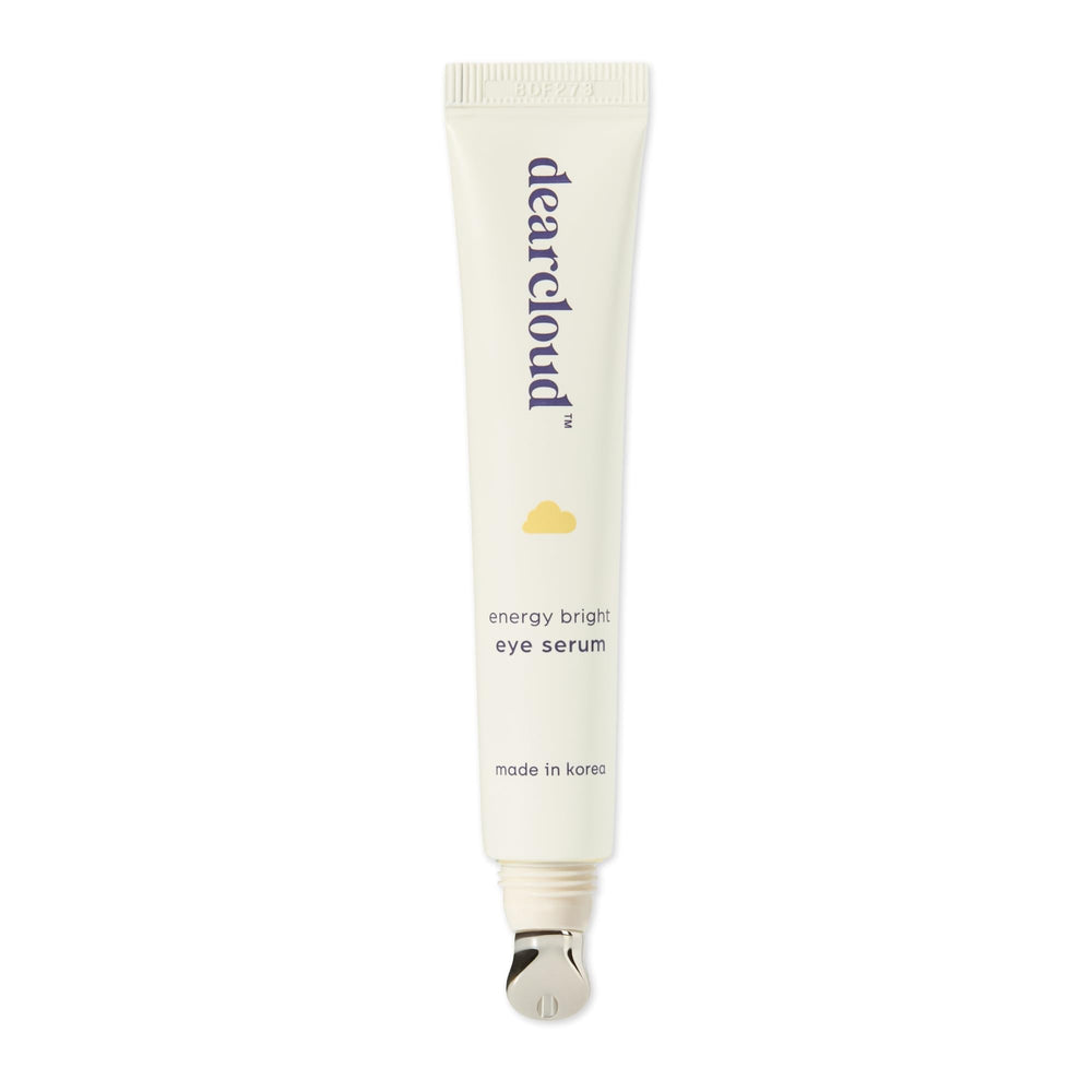dearcloud Energy Eye Serum with cooling applicator for instant relief and refreshed appearance