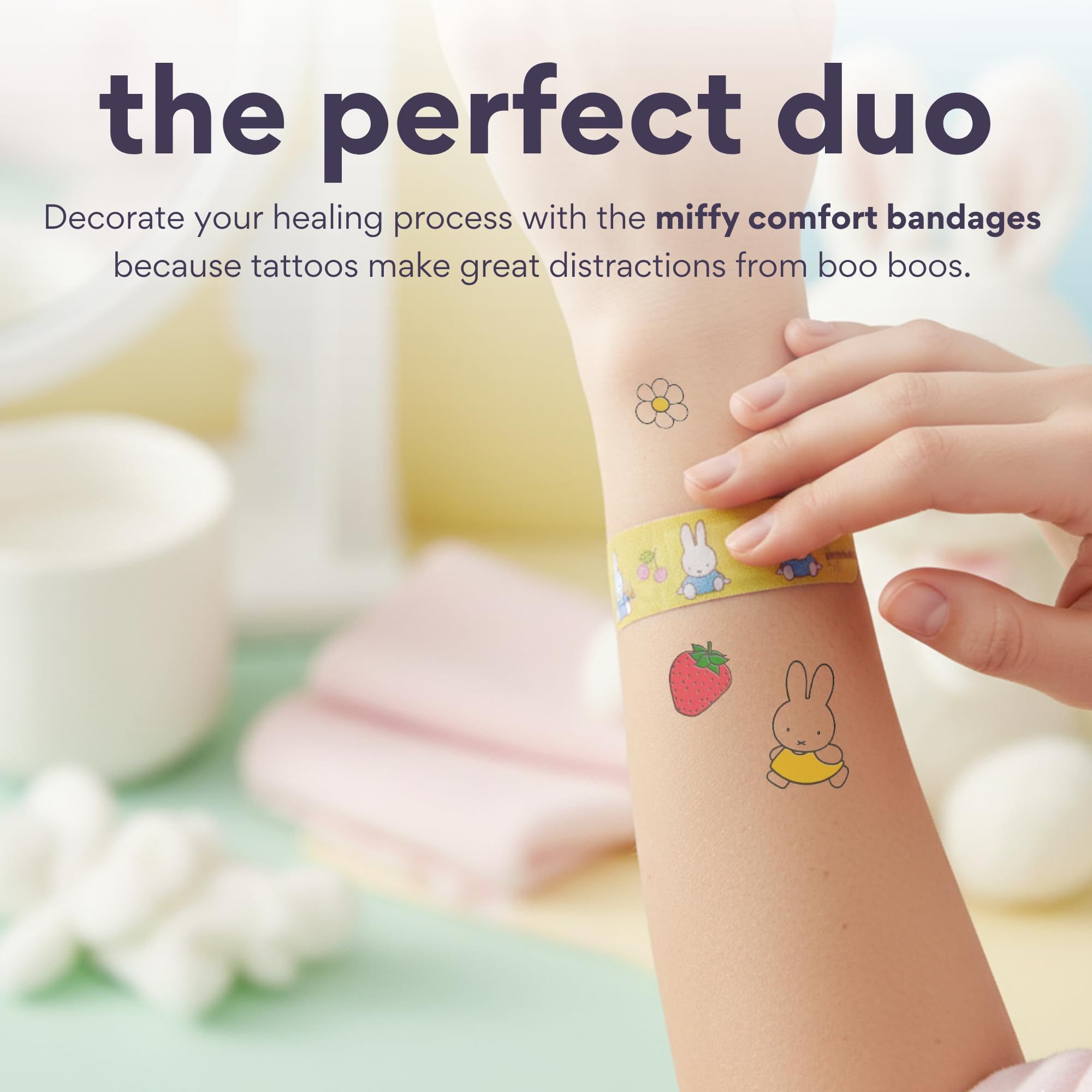 Face and body friendly Dearcloud tattoos for kids and adults