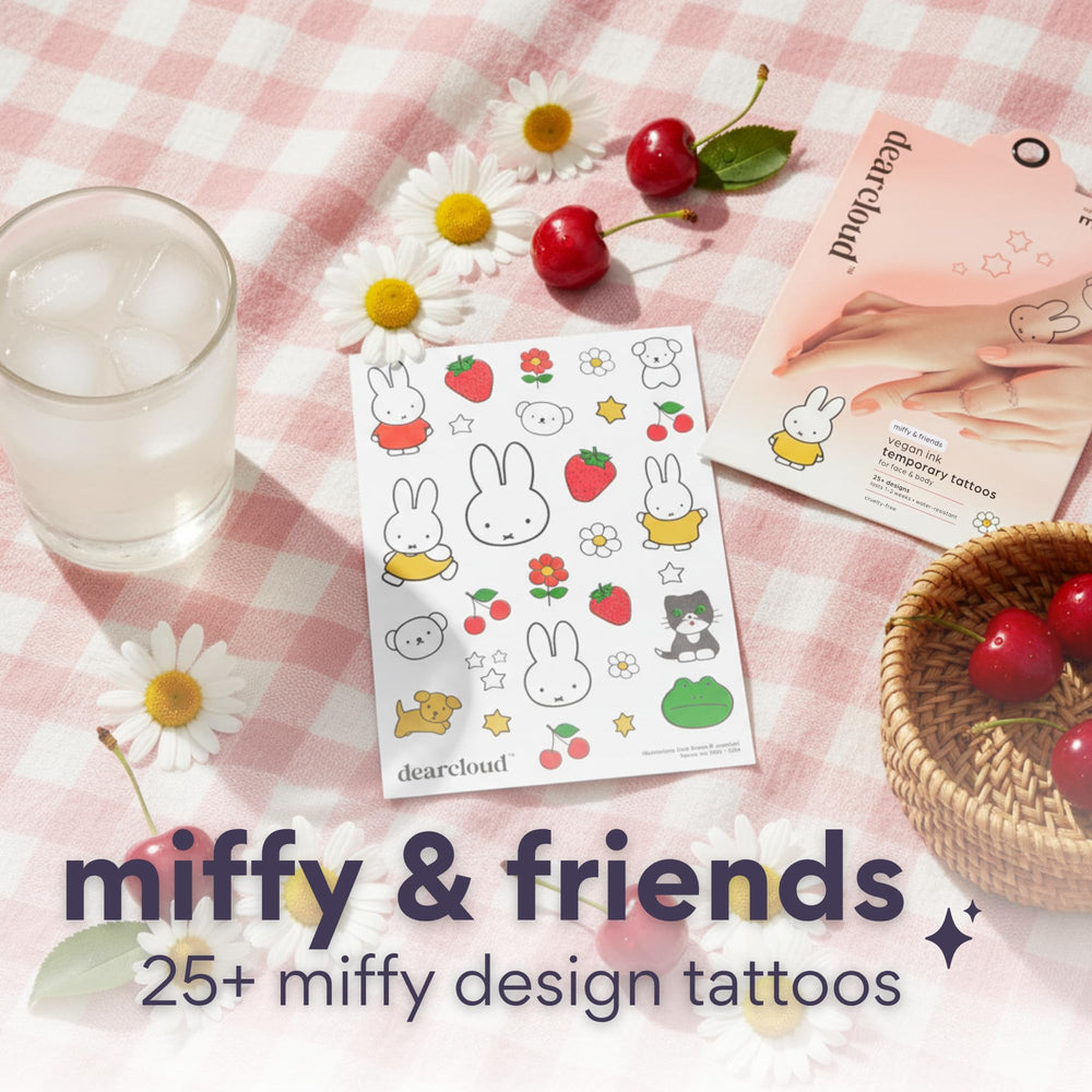 Vegan ink Dearcloud tattoos offering skin-friendly wear for all ages