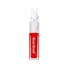 Dearcloud Miffy Lip Serum Jelly closeup showcases hydrating formula for smooth lips.