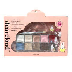 Dearcloud Miffy Sky Shadow palette open showing ten ultra-fine pigments for versatile looks.