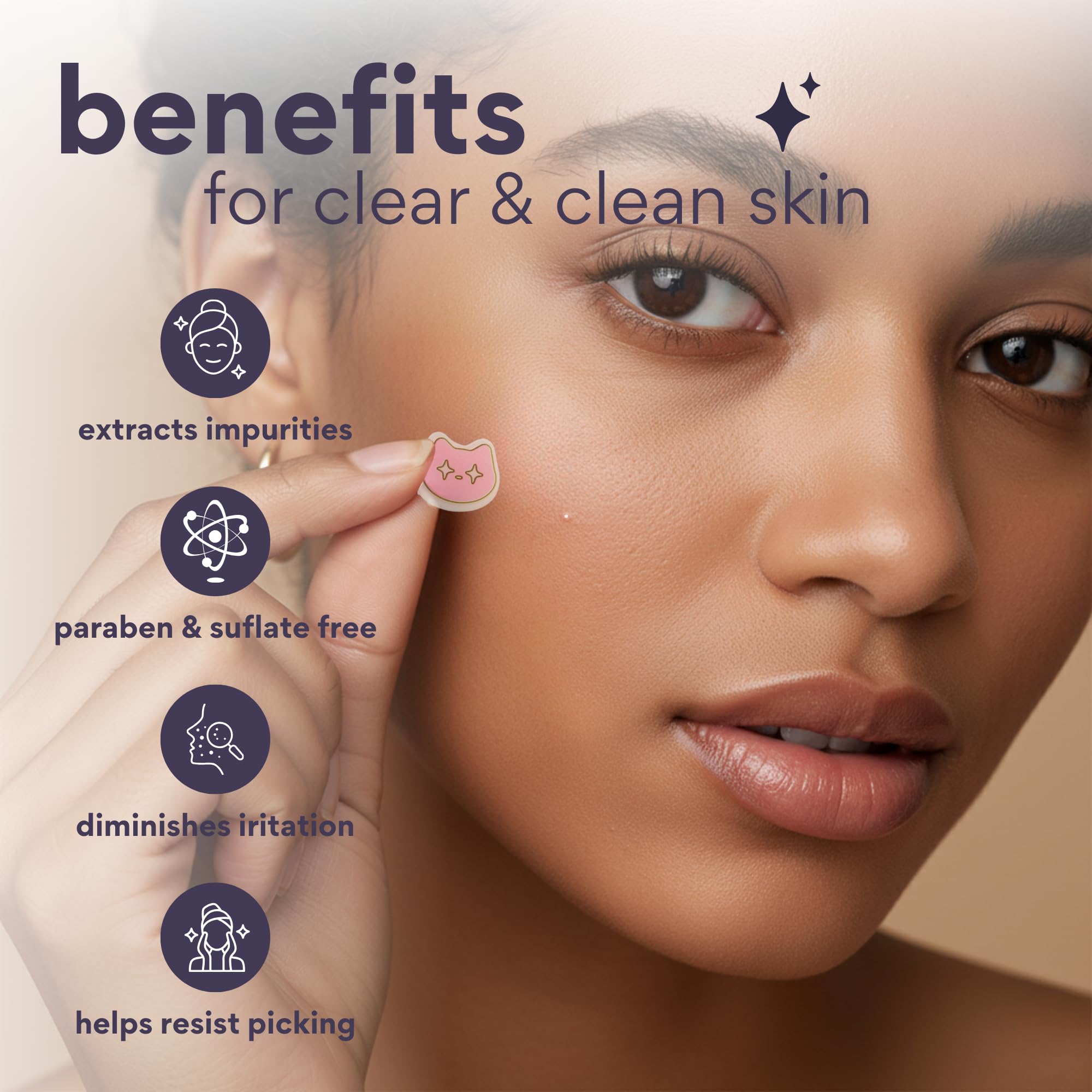 Dearcloud Moomin patches on face offer discreet coverage.