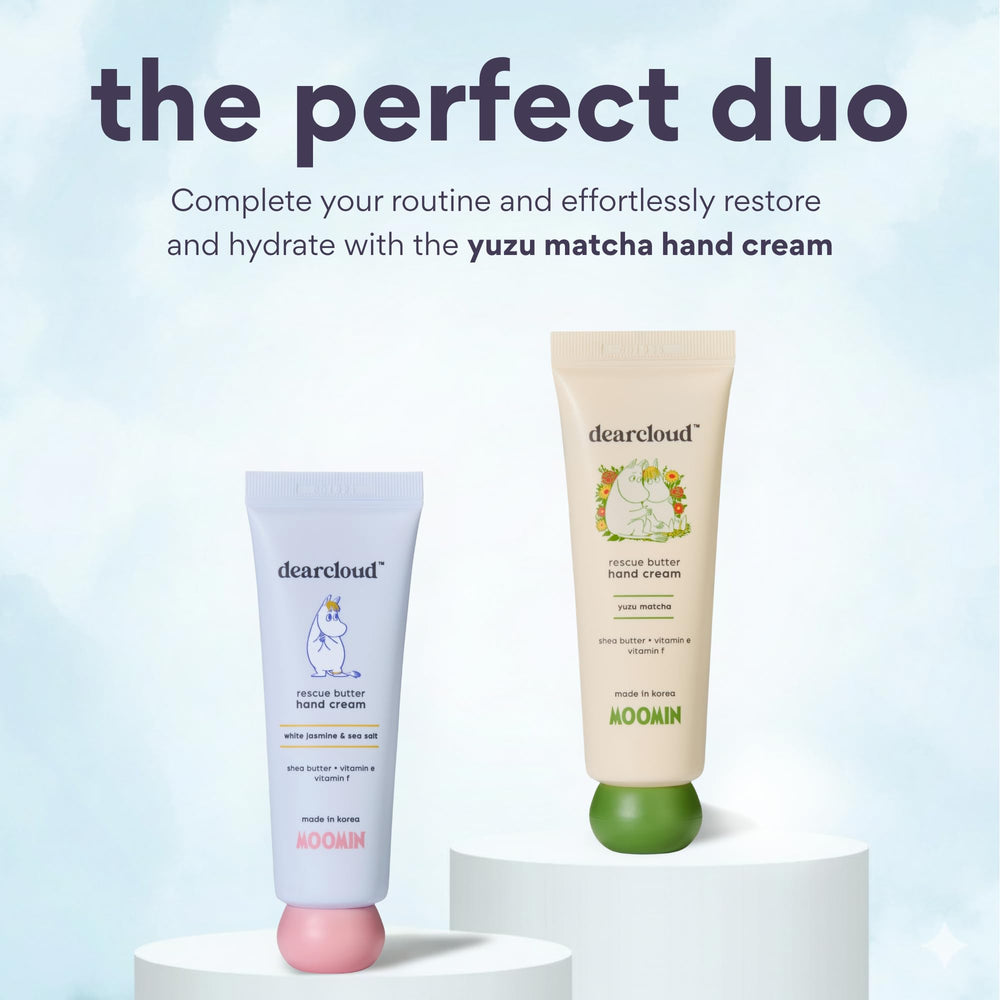 Dearcloud Shea Butter Vitamin E ingredients sheet highlights nourishing elements