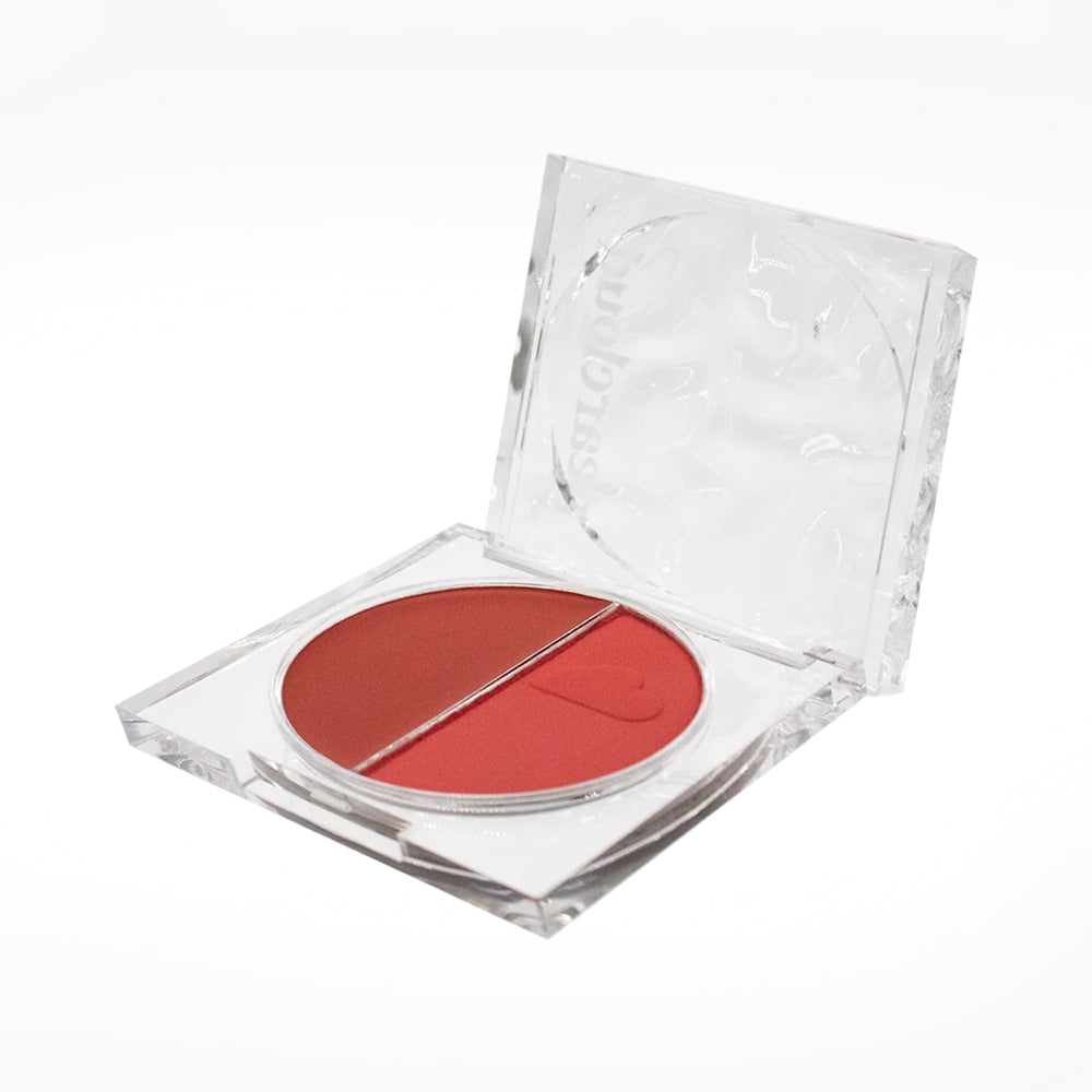 Dearcloud Watercolor Blush swatch demonstrates blendable texture for seamless cheeks
