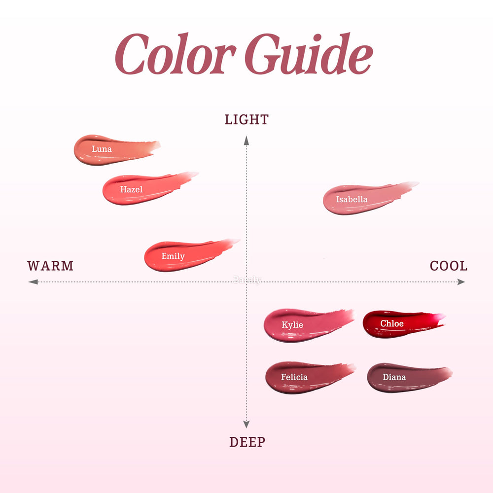 Dear Dahlia Lip Paradise includes dahlia flower extract for conditioning care.