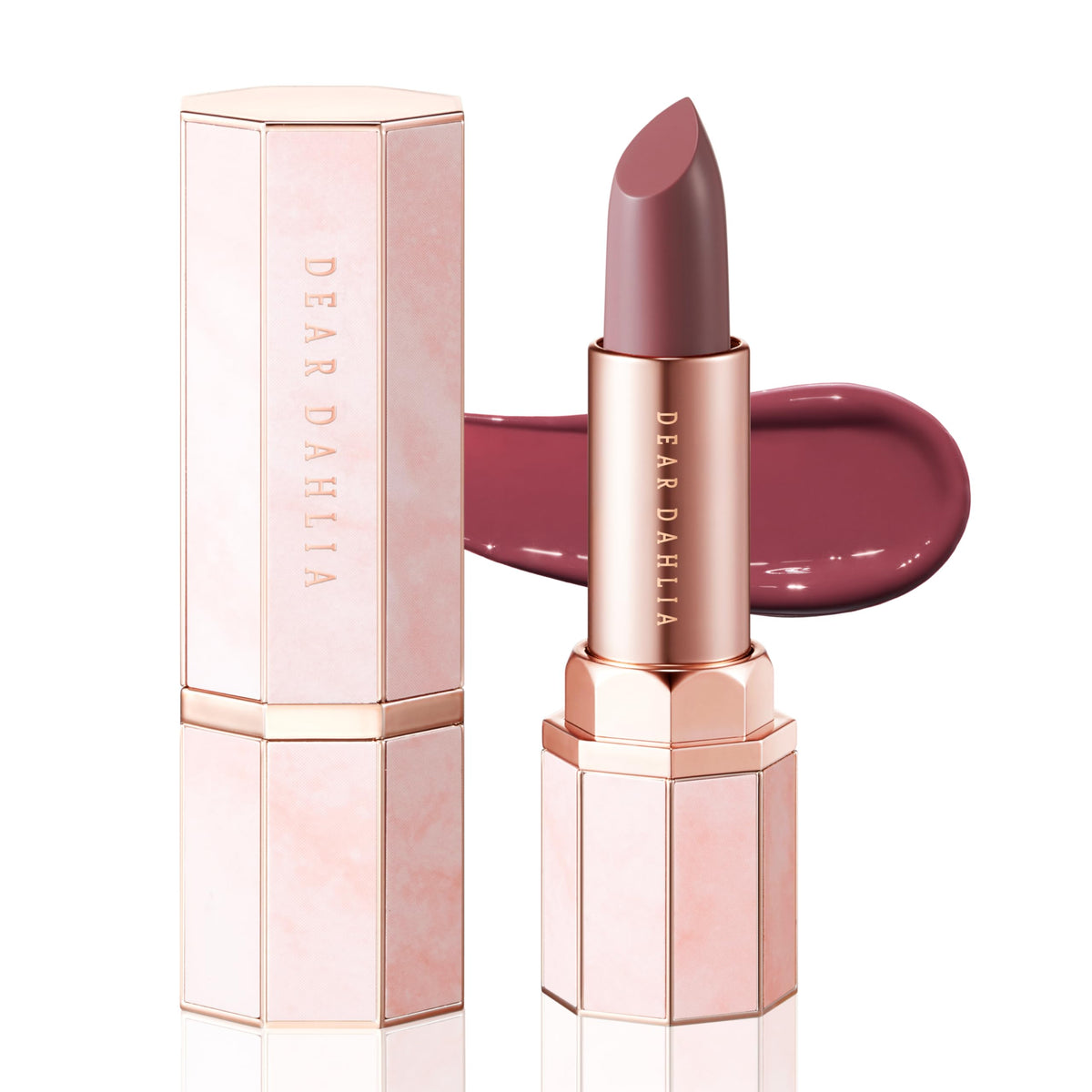 DEARDAHLIA Lip Paradise Diana glossy bottle showing weightless hydration