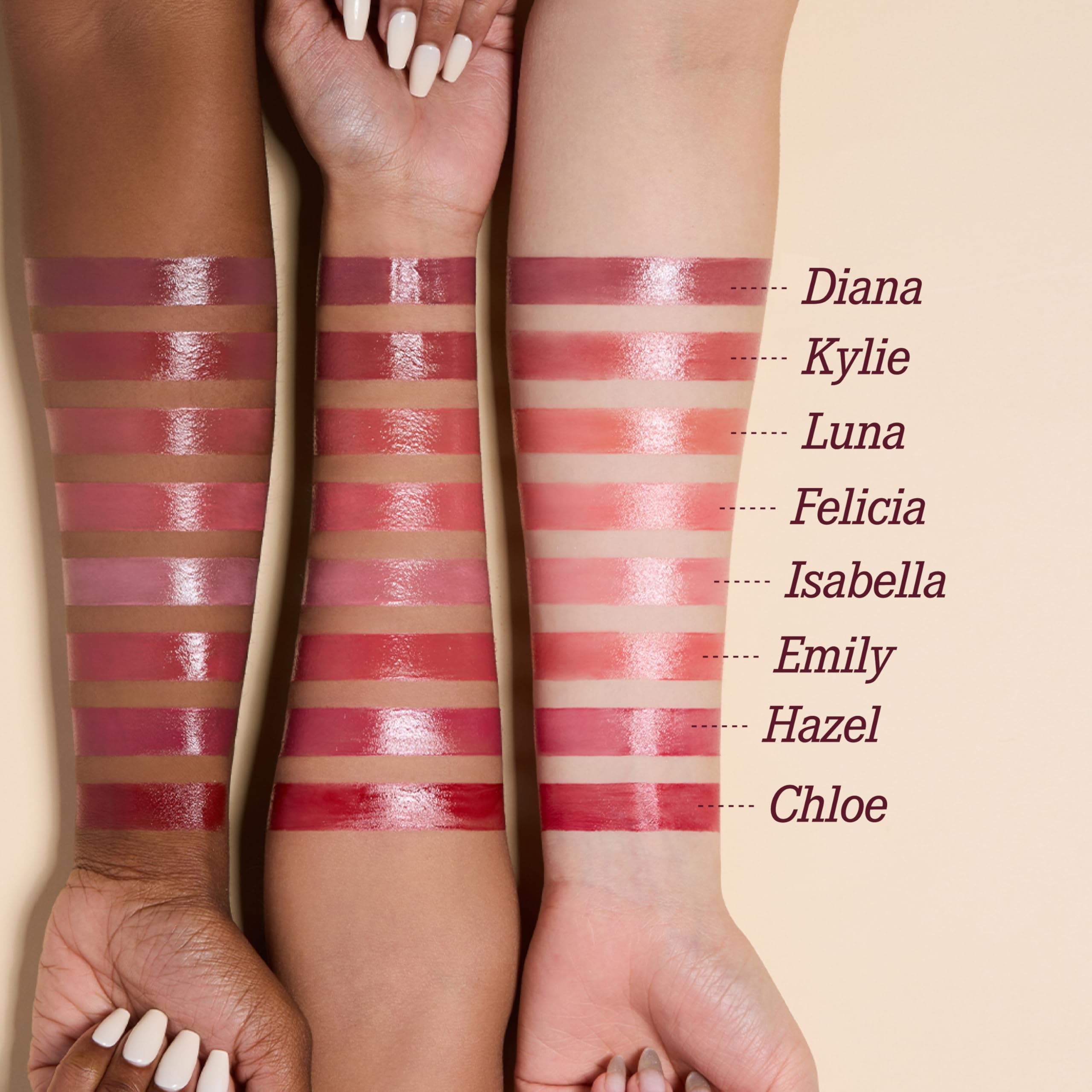 DEARDAHLIA Lip Paradise Diana packaging with iconic marble design