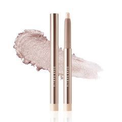 DEARDAHLIA Perfect Designing Shadow Stick Champagne Vanilla swatch showing rich pigment and smooth blendability