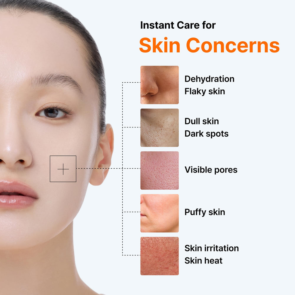 DearKlairs toner pads hydration glow with a refreshing cooling finish.