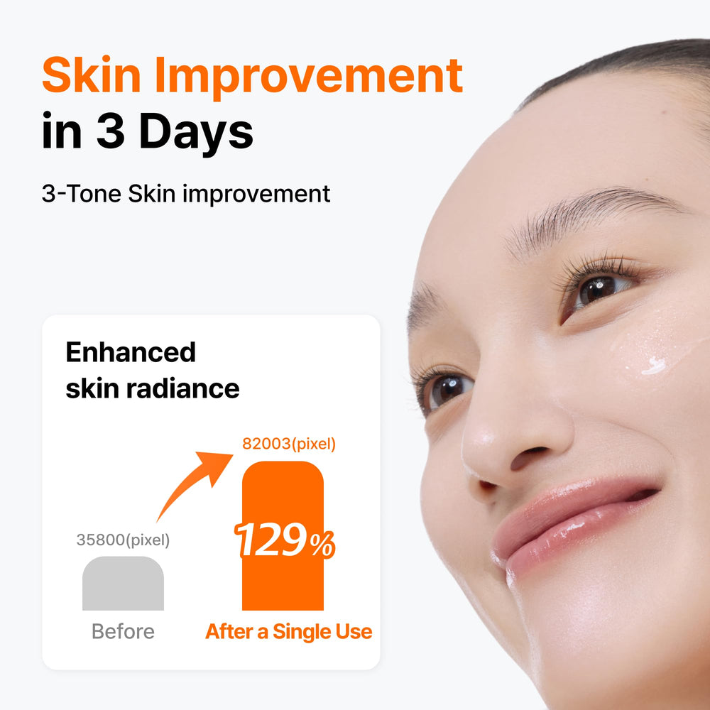 DearKlairs toner bottle with pump shows easy, nonsticky application