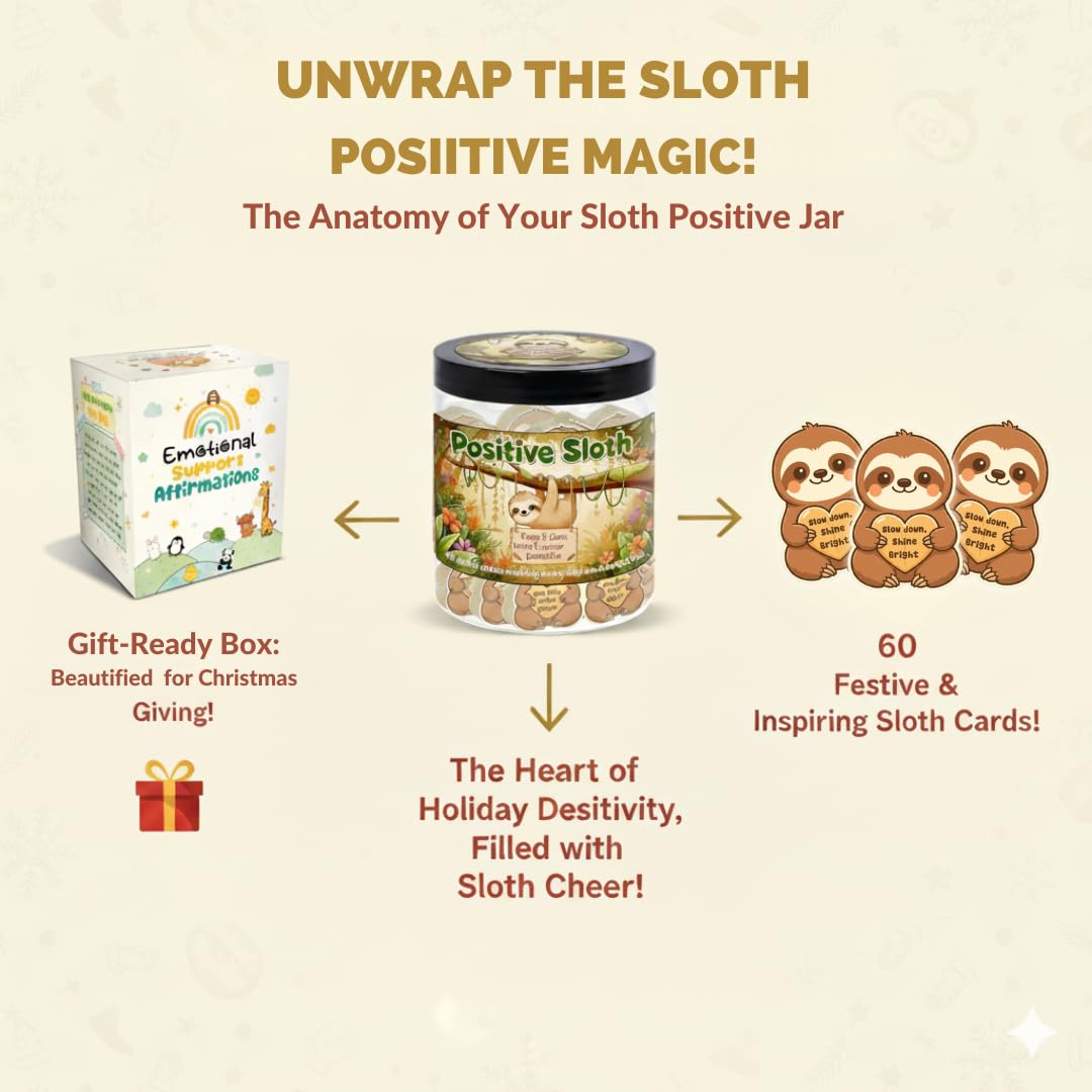 DEARMINE Desk decor featuring sloth jar, add charm to workspace.