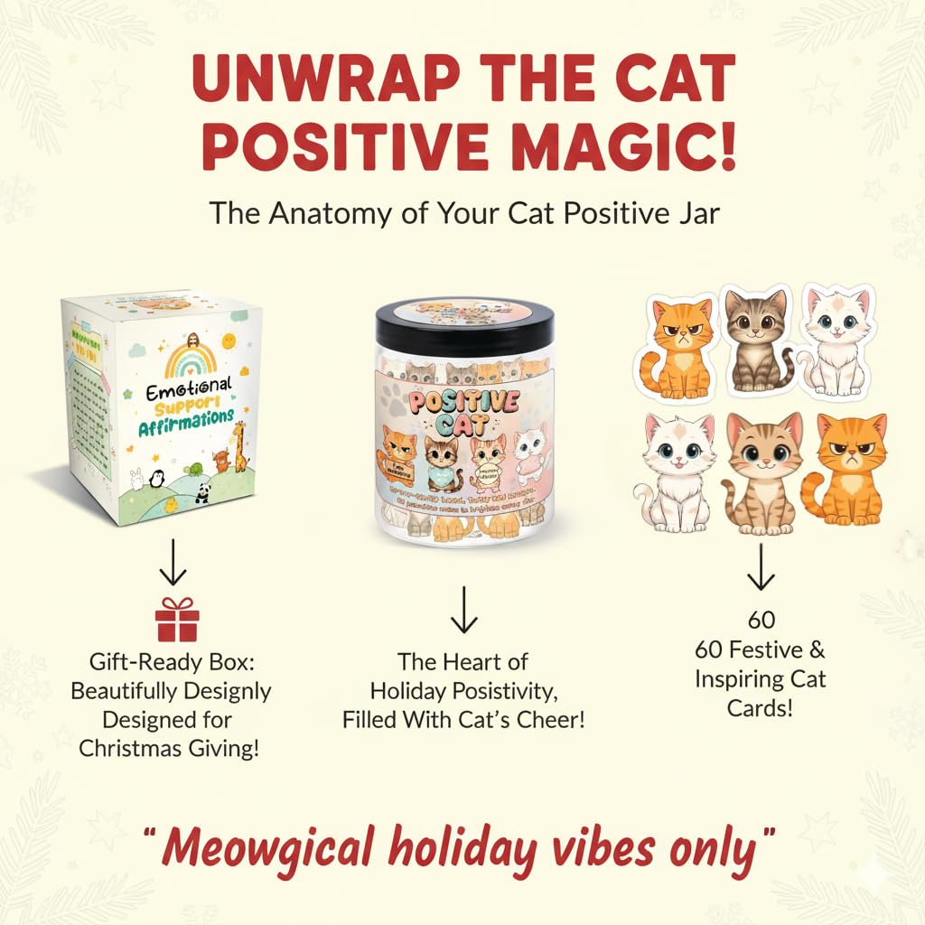 DEARMINE Gift-ready cat gift packaging for cat lovers and friends.
