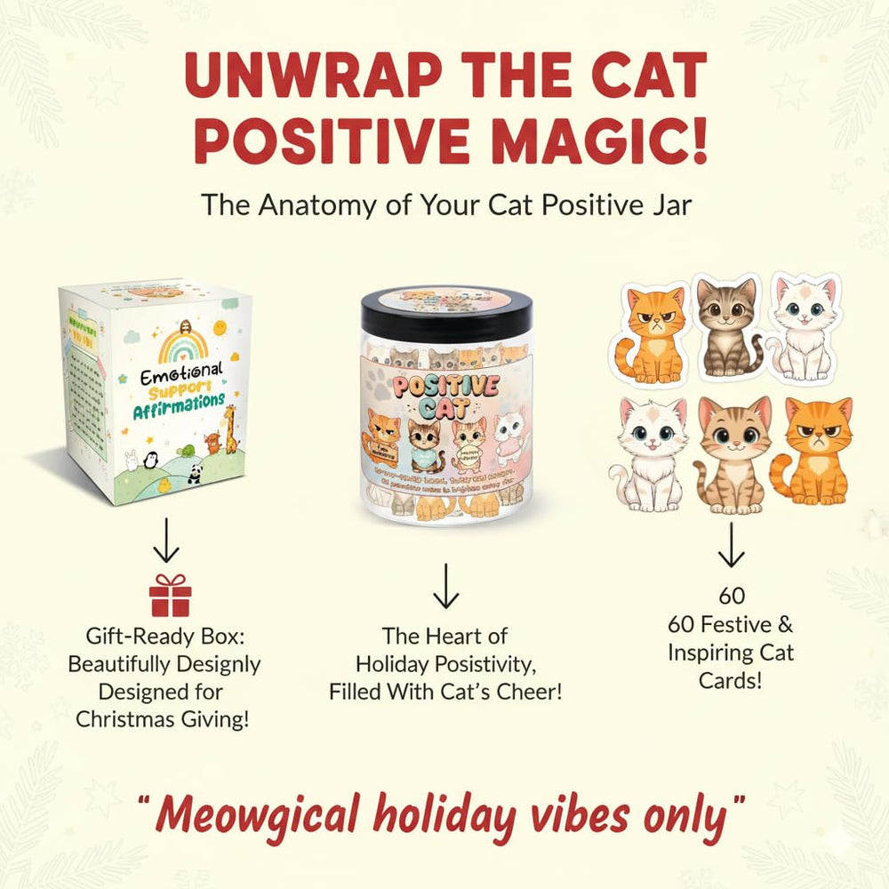 DEARMINE Gift-ready cat gift packaging for cat lovers and friends.