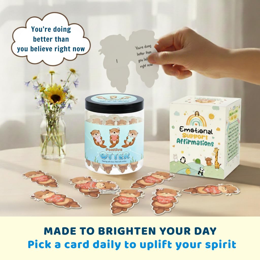 DEARMINE Teens desk accessory, cute motivational jar for study breaks.