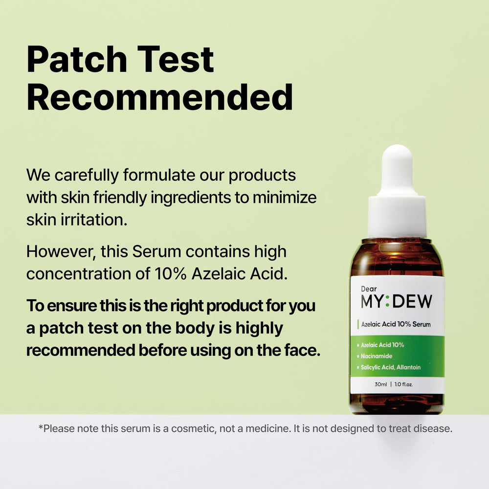DearMYDEW packaging box front signals premium Korean skincare