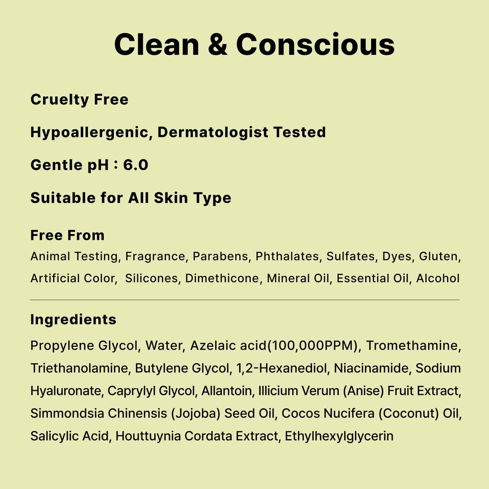 DearMYDEW rosacea-relief facial close-up hints calmer skin tone