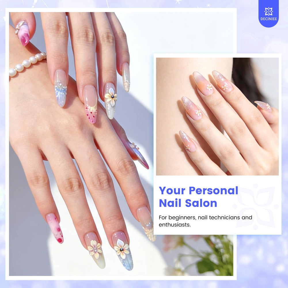 Deciniee nail tips pack helps start professional-looking overlays