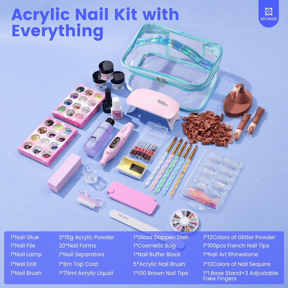Deciniee practice fingers help beginners perfect nail techniques at home