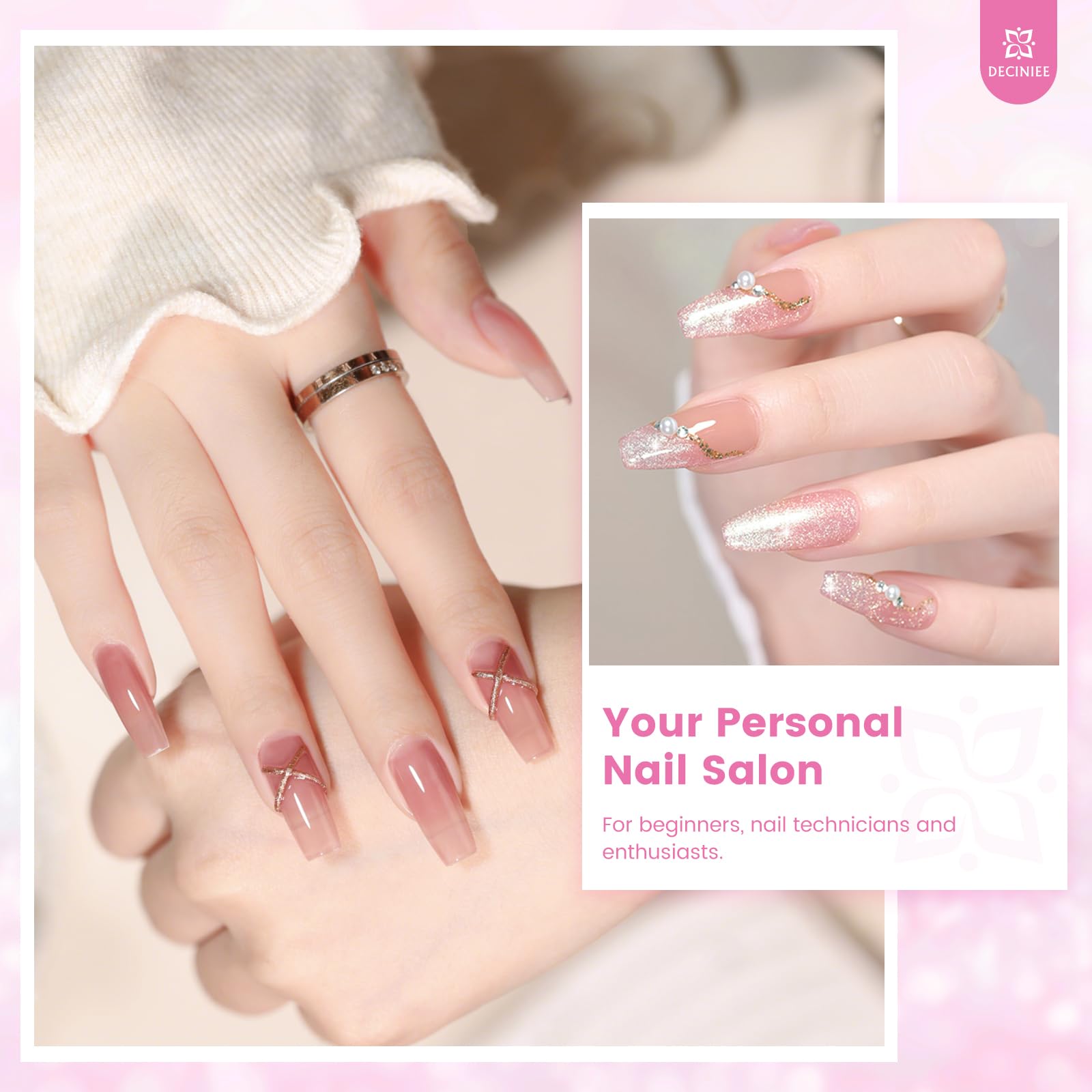 Deciniee all-in-one nail kit ideal as a thoughtful gift
