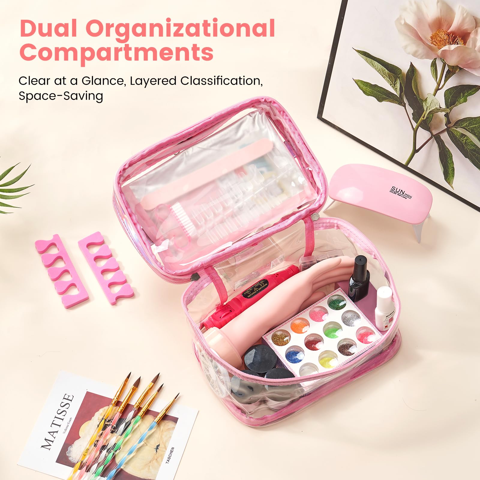Deciniee nail tips support French and full-cover designs