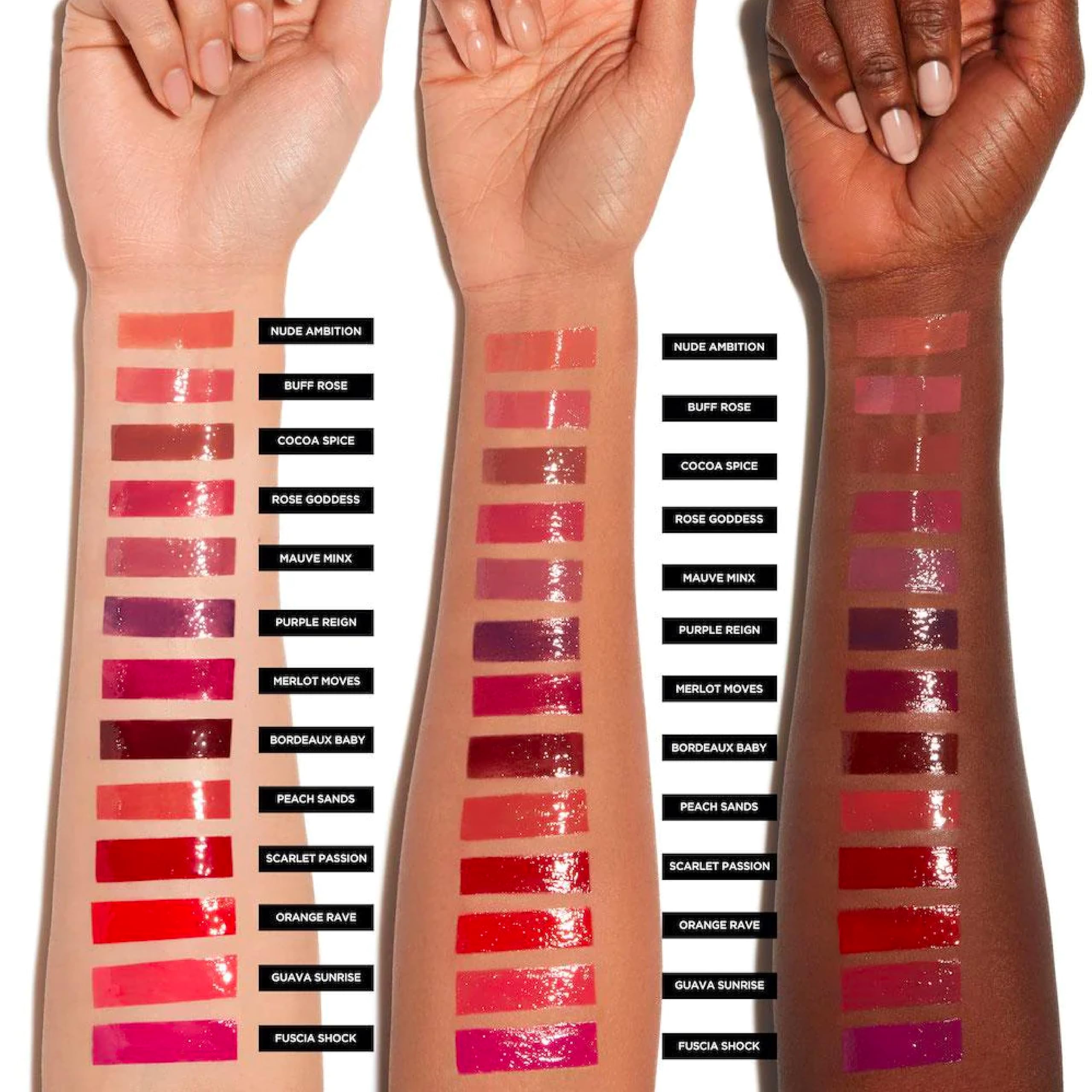 Deck of Scarlet one-stroke coverage for medium pigment payoff