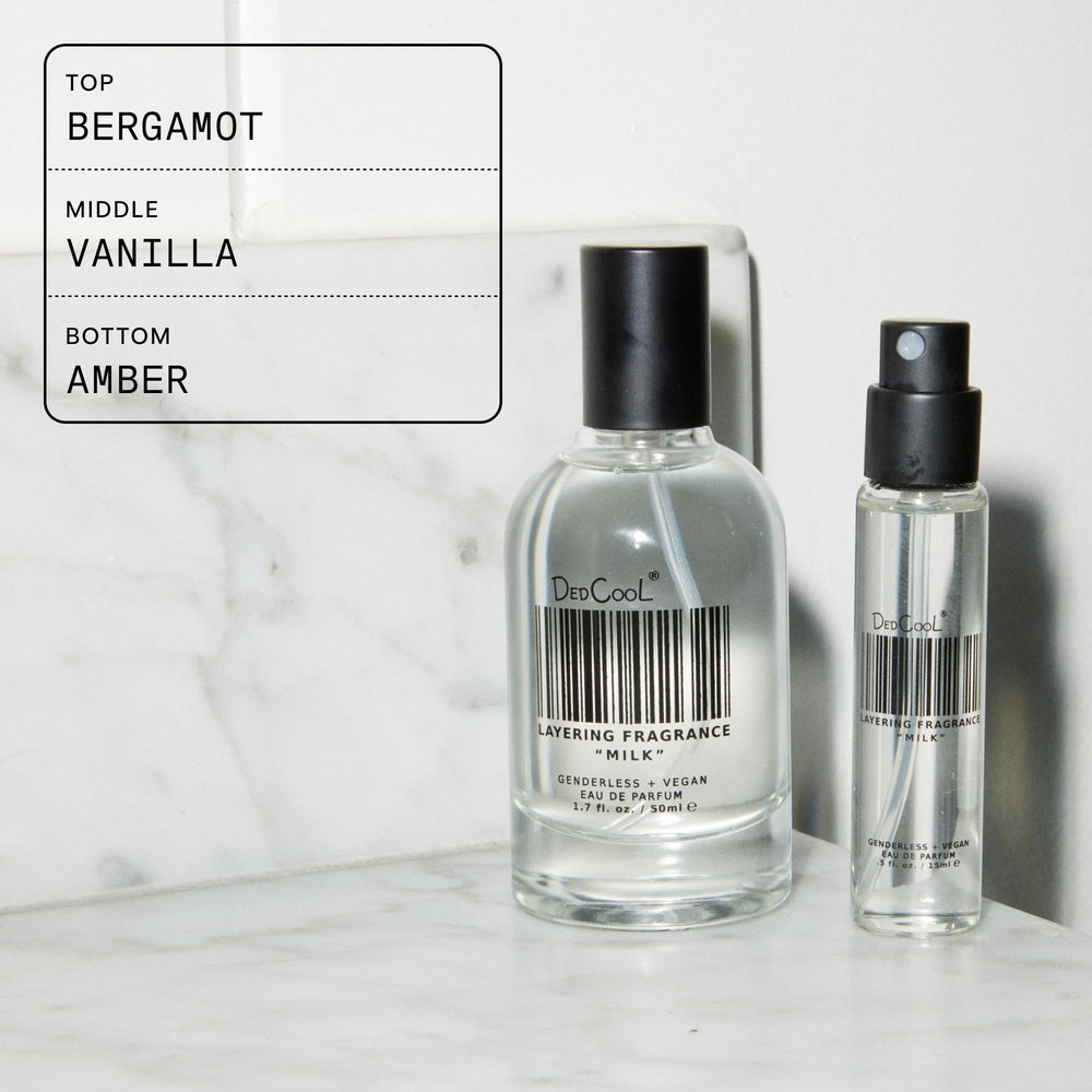 DedCool 01 Taunt spray application, smooth mist ideal for daily use.