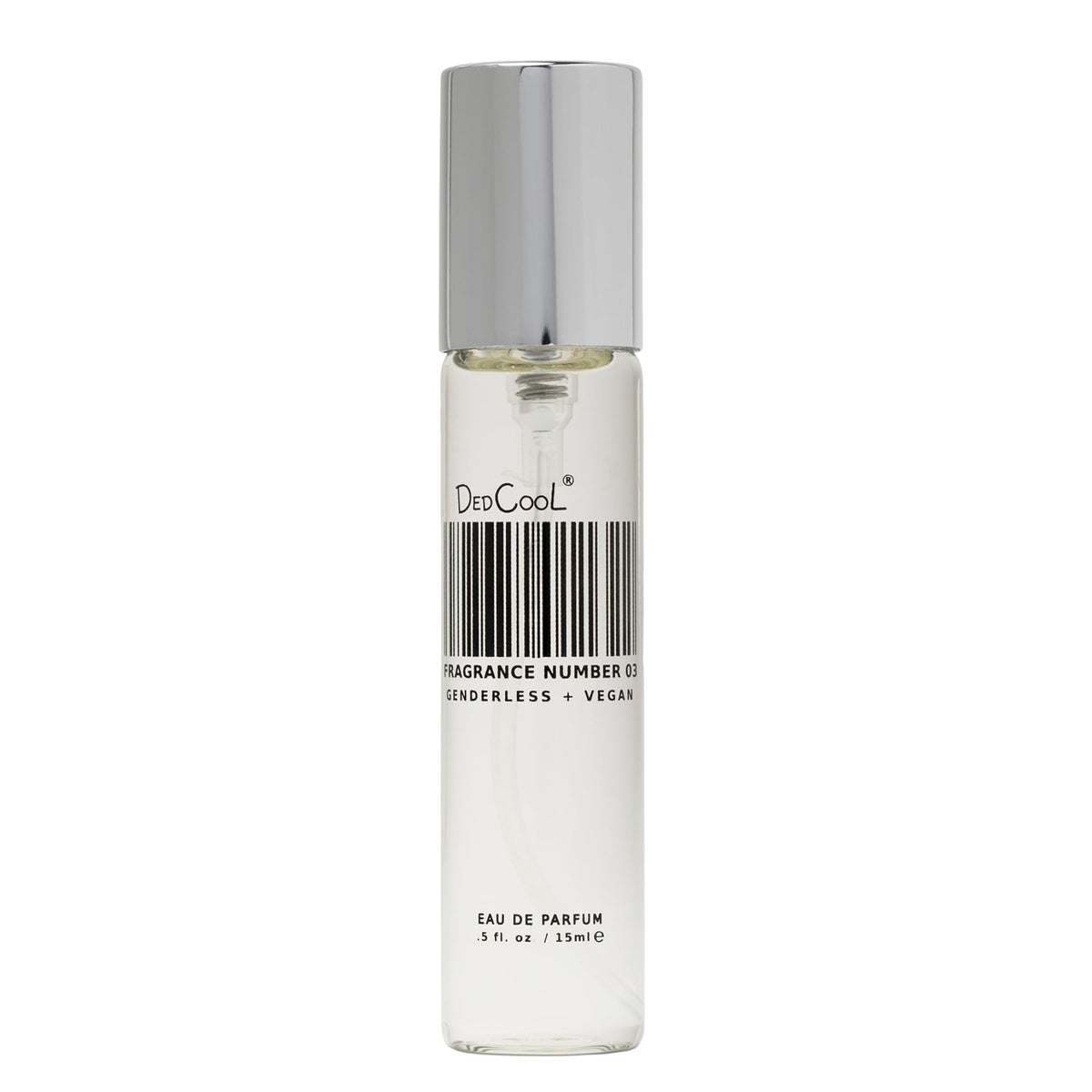 DedCool Blonde bottle close-up showing premium design and lasting, versatile fragrance.