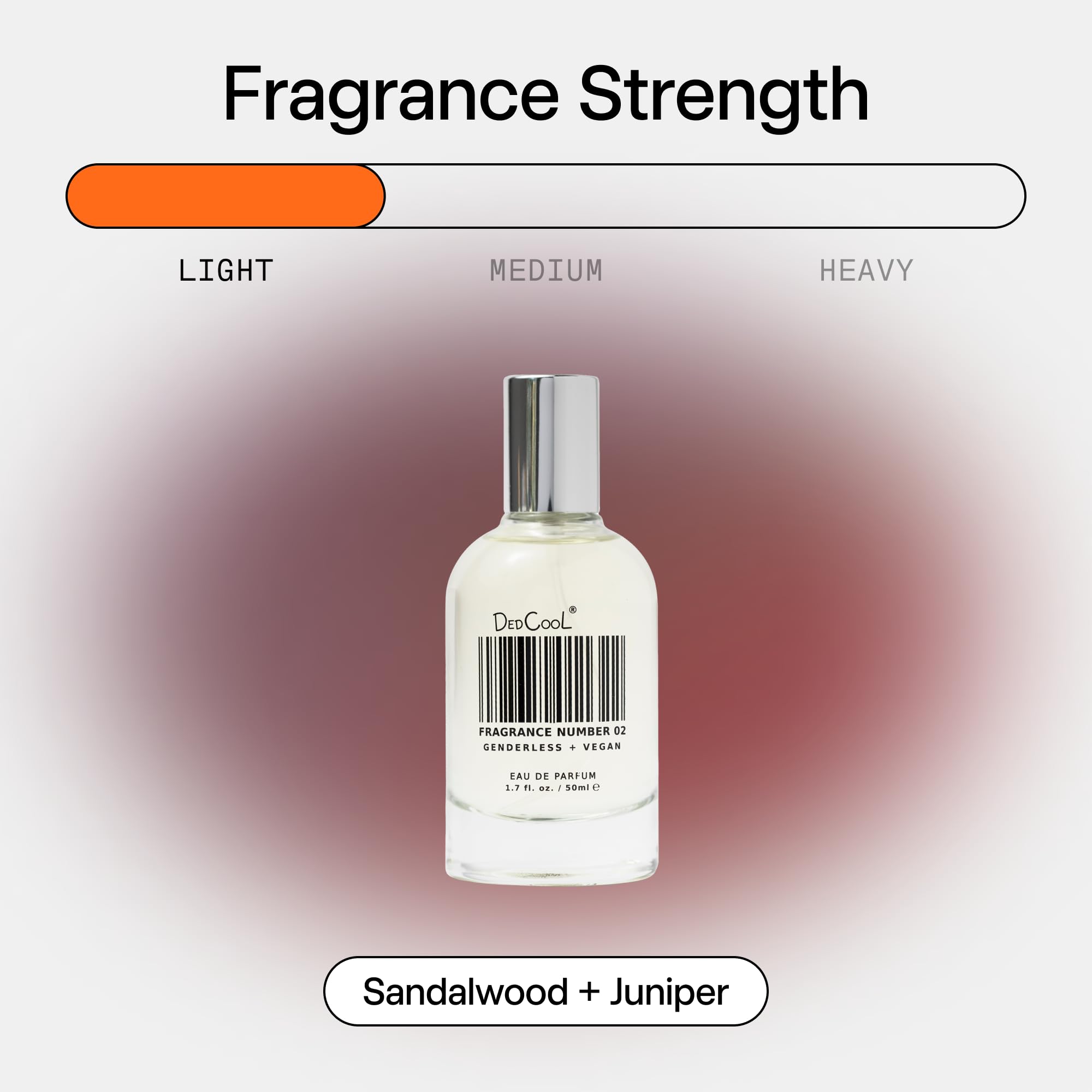 DedCool Eau de Parfum unisex design suitable for daily wear