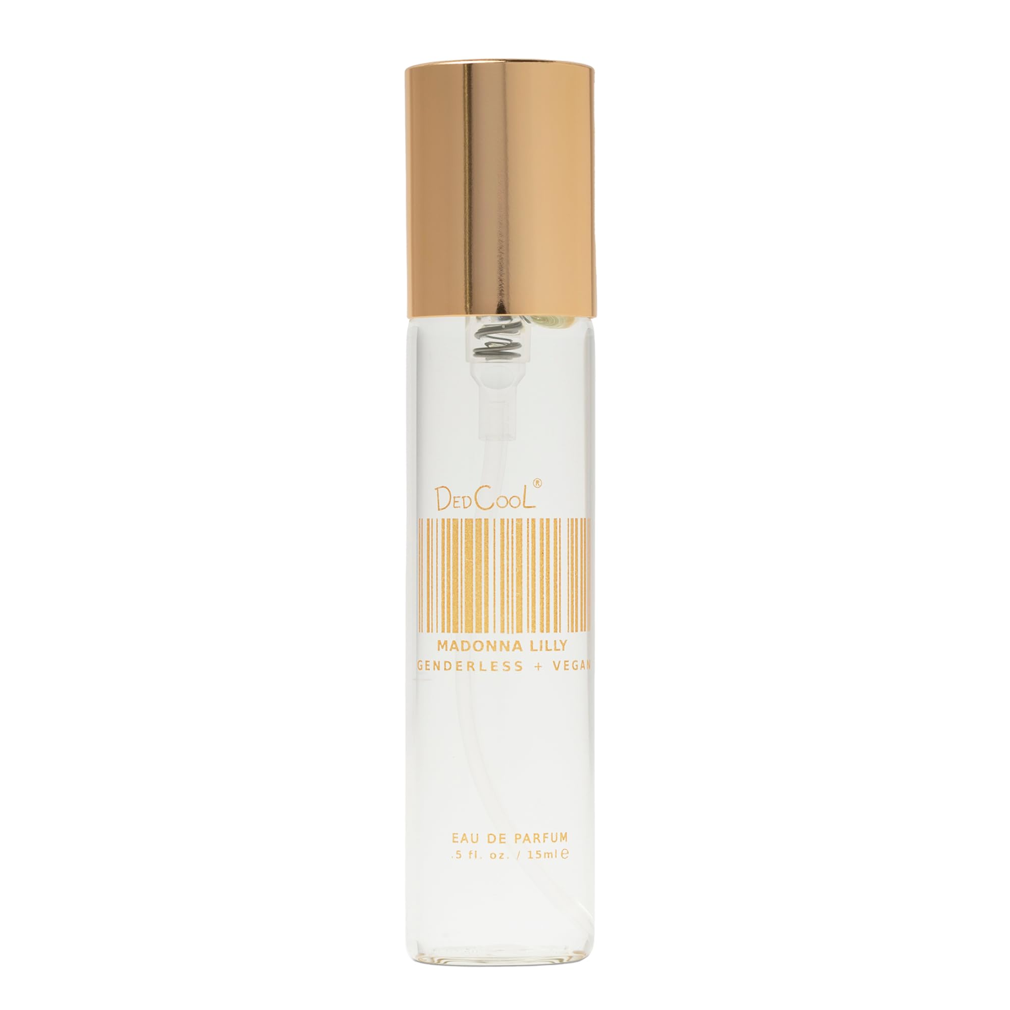 DedCool Madonna Lilly bottle front exudes premium fragrance for daily confidence.