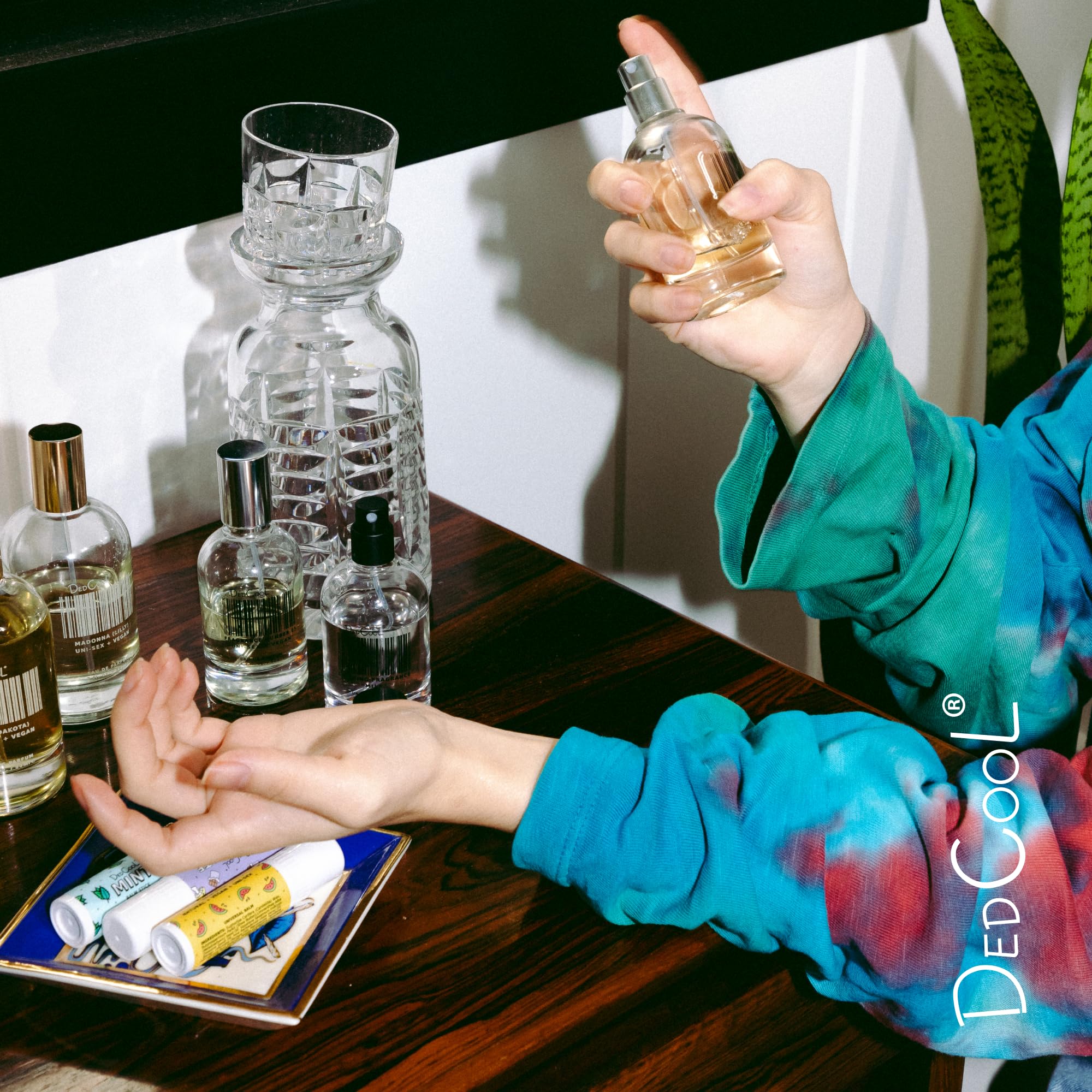 DedCool Madonna Lilly perfume wrist swatch reveals versatile scent on skin