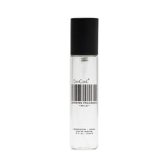 DedCool Milk bottle closeup showing fresh citrus and floral notes for daytime elegance