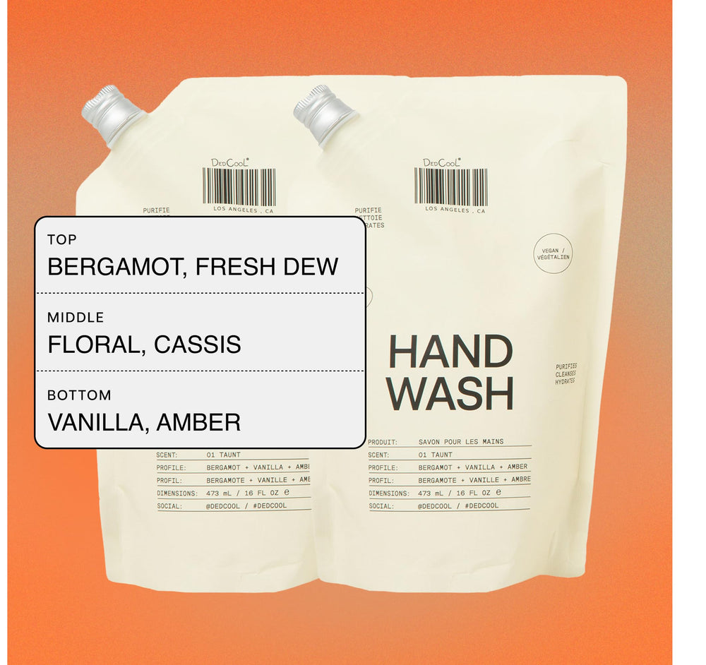 DedCool Taunt Hand Wash refill pump for convenient everyday use.
