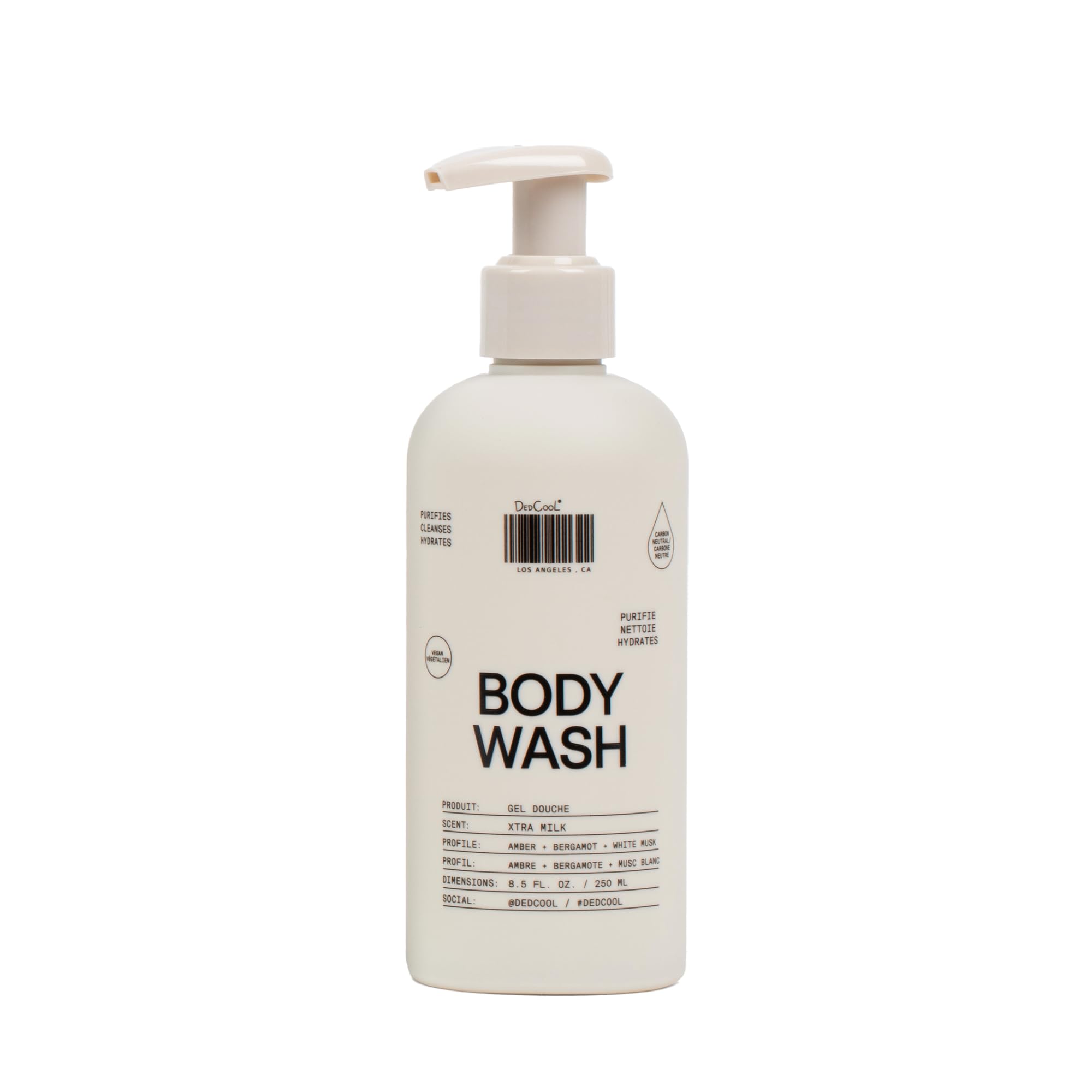 DedCool Xtra Milk bottle front with vegan formula and refreshing scent