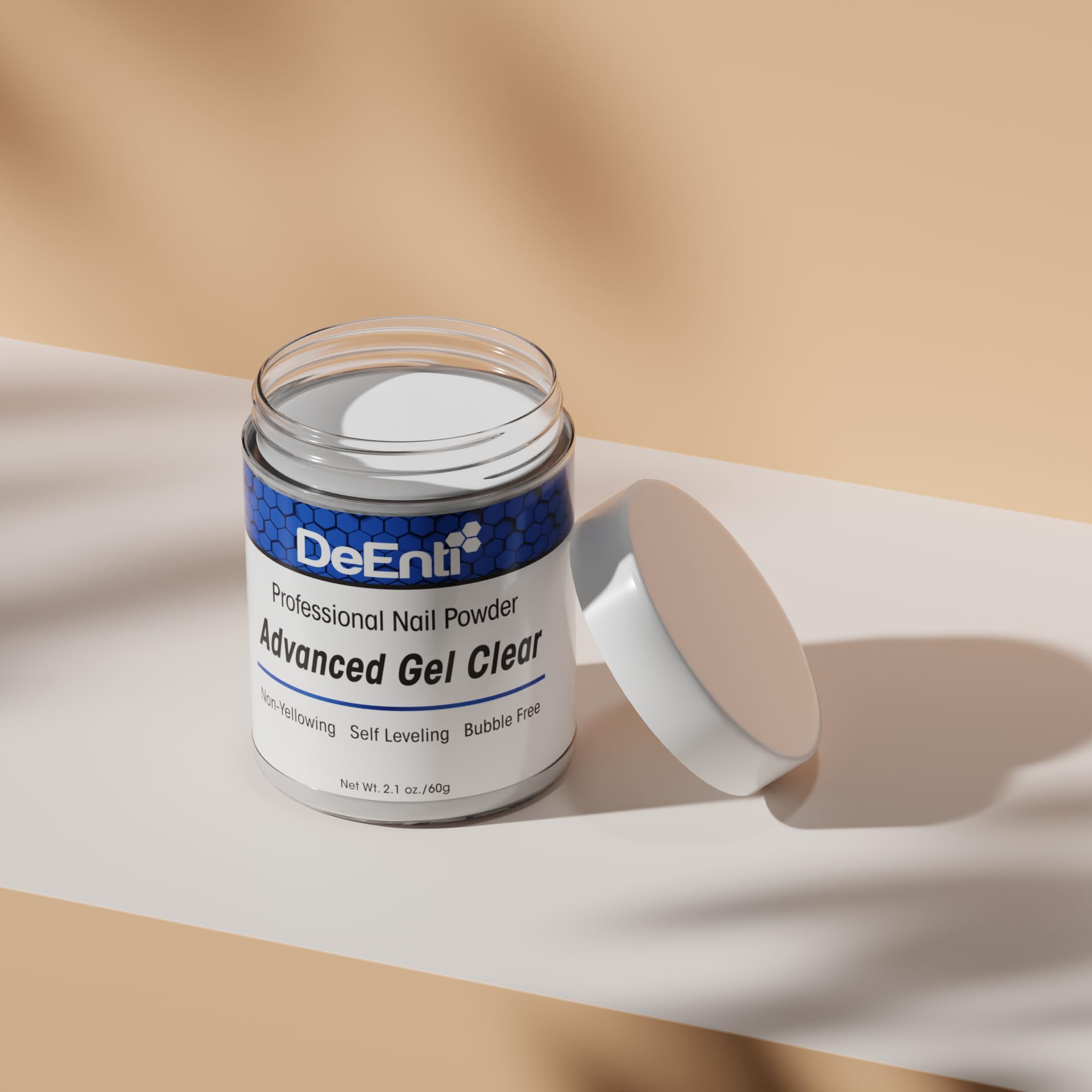 DeEnti powder pairs with monomer for consistent, mess-free application