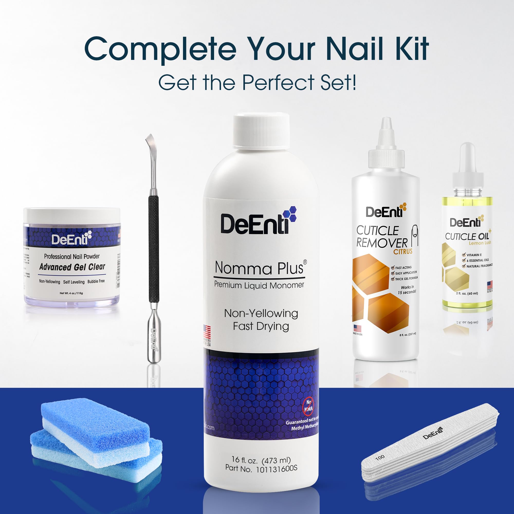 Professional salon-ready Nomma Plus setup for lasting manicure results.