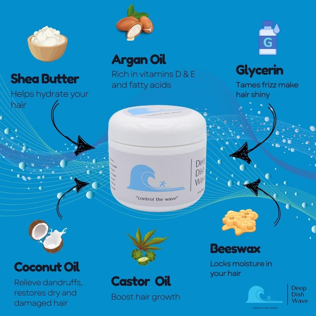 Deep Dish Wave 360 waves brushing action demonstrates pattern formation