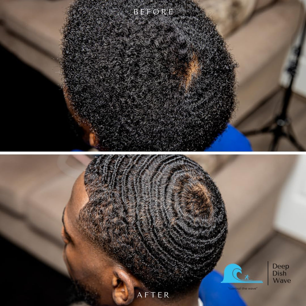 Deep Dish Wave sleek shine finish highlights non-greasy formula