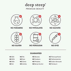 Deep Steep Nourishing Volume Conditioner label highlights rice protein and glycerin