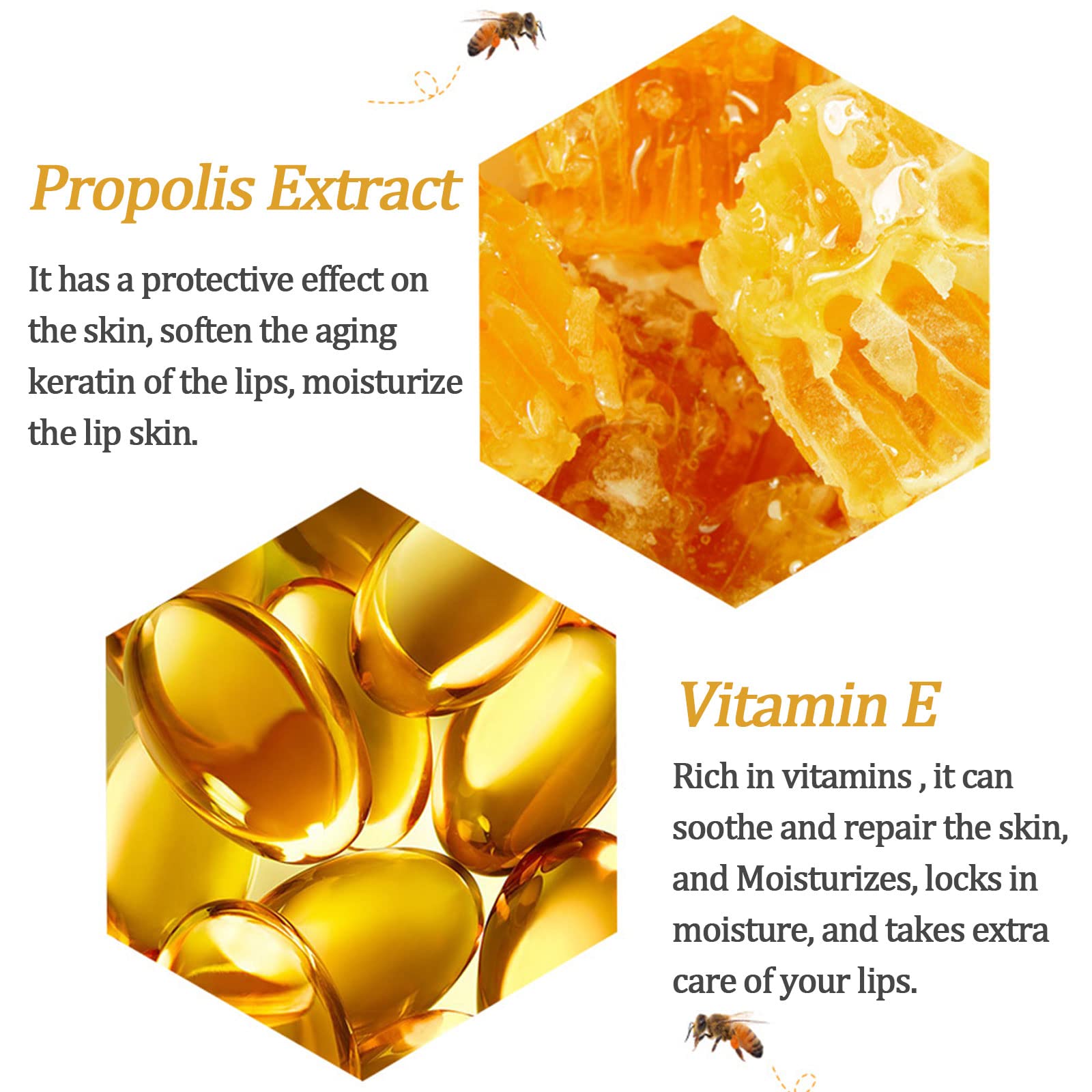 Deepmind compact honey pot design, travel-friendly lip care