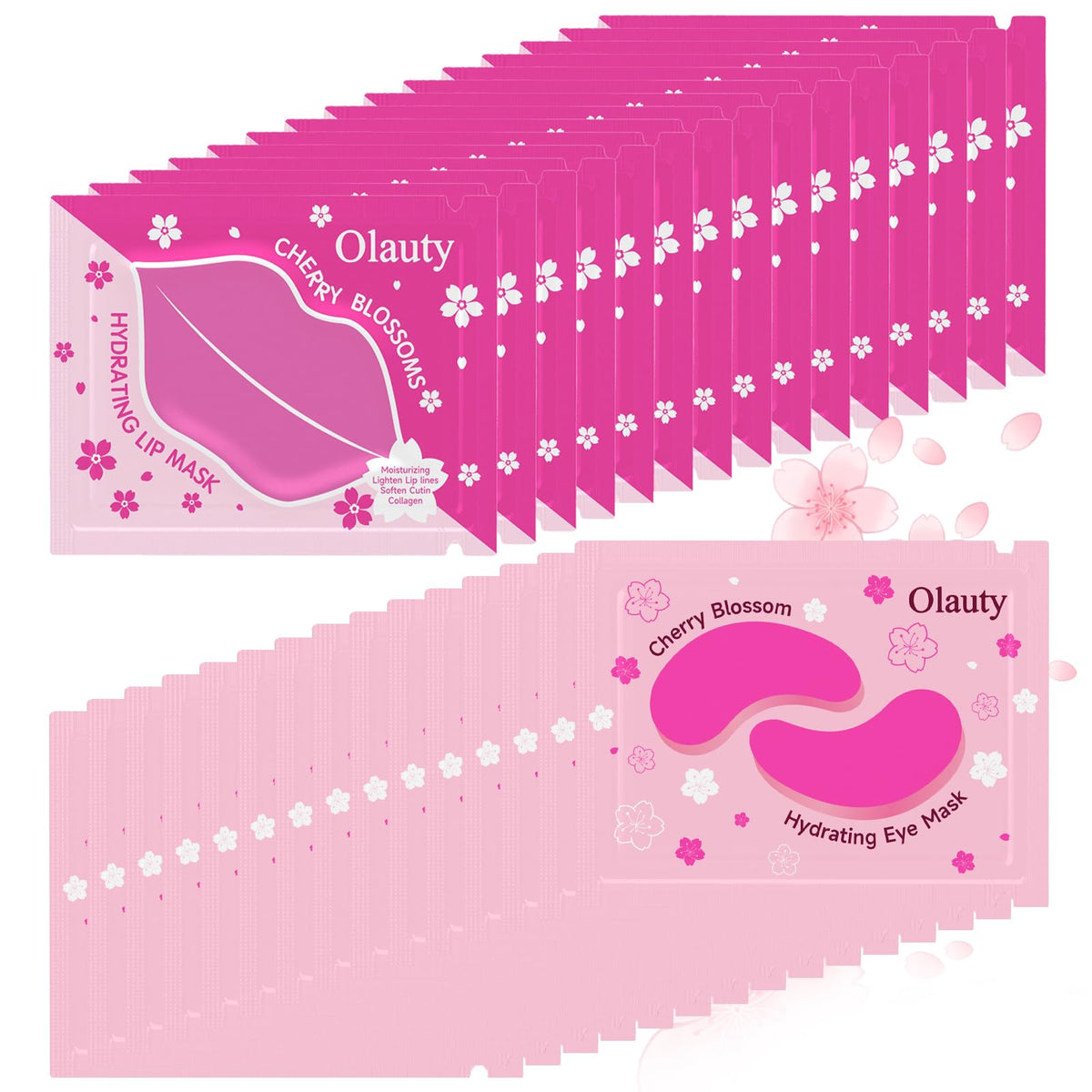 Deepmind lip mask with cherry blossom hydrates and softens lips.