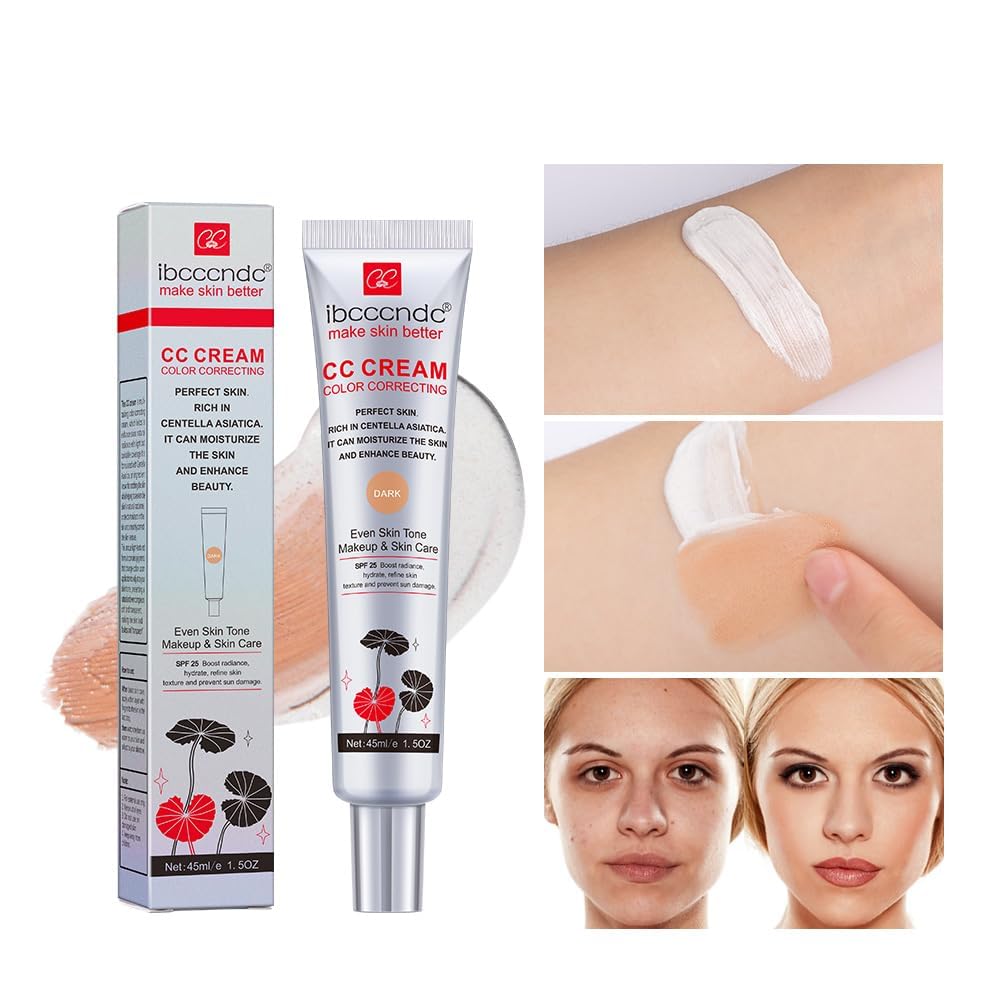 DEERELF Centella Asiatica CC cream highlights soothing hydration and glow.