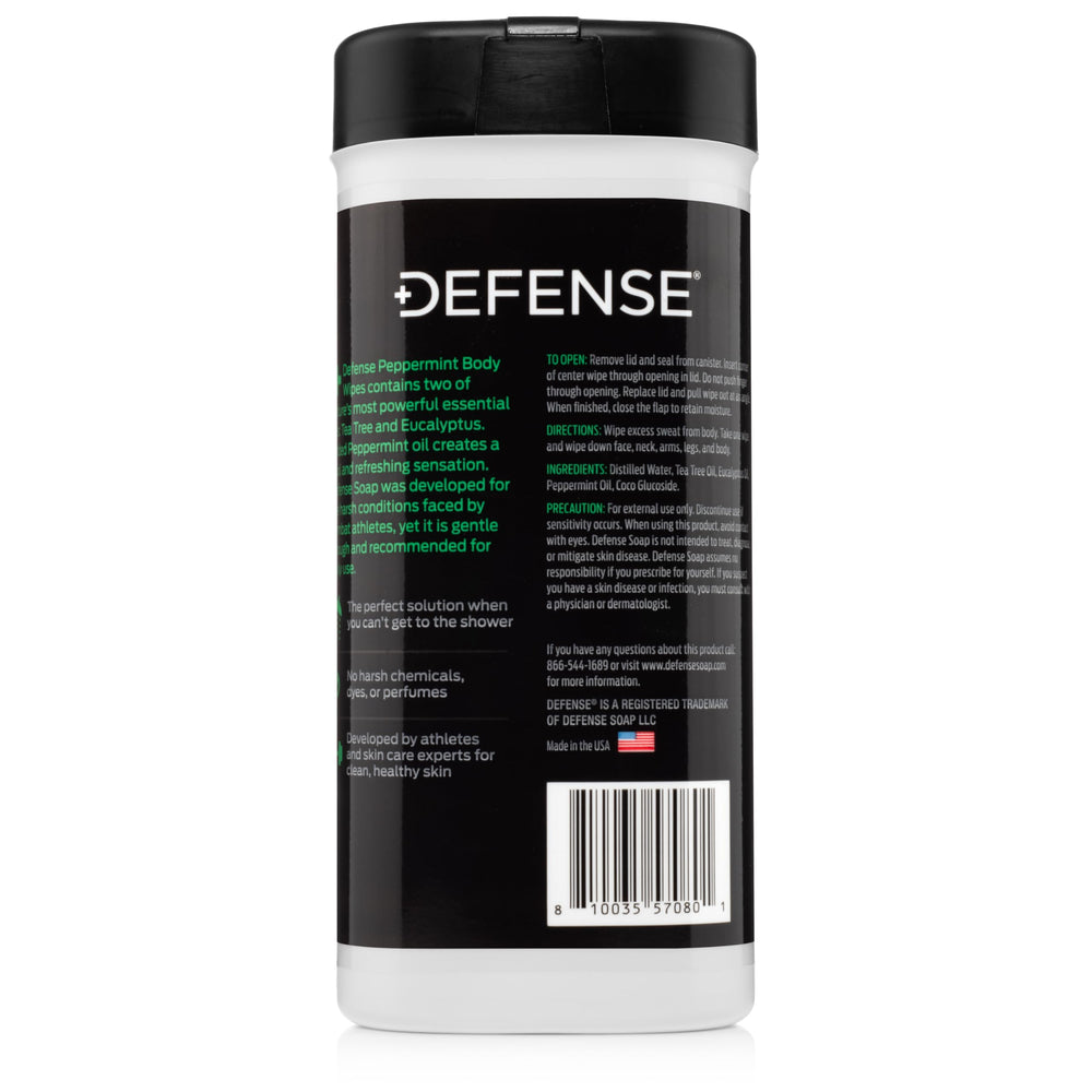 Defense Soap no fragrance packaging communicates a fragrance-free option.