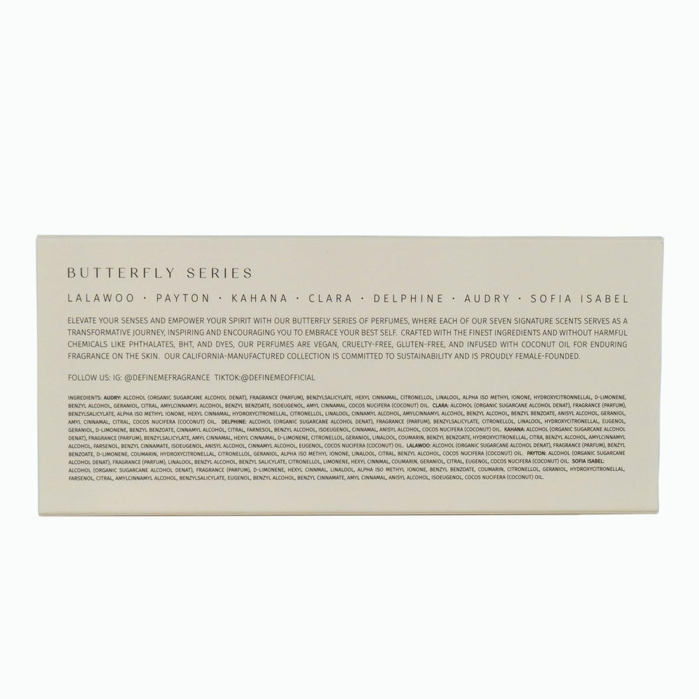 DefinedMe seven-scent collection in compact gift set