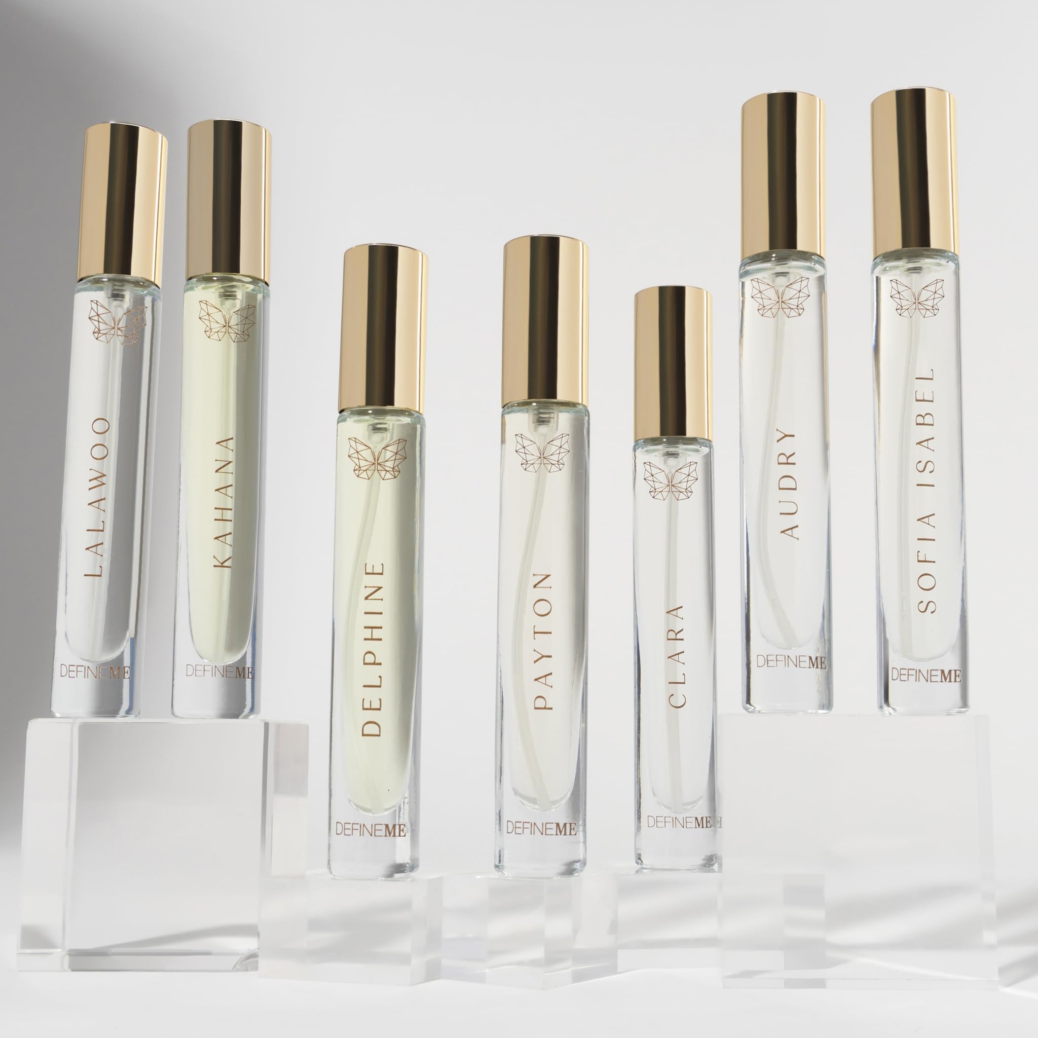 DefineMe Clara fragrance notes emphasize soft florals