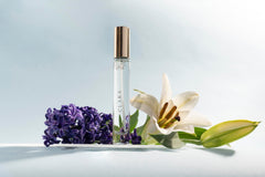 DefineMe Clara travel spray stored in purse for quick refresh