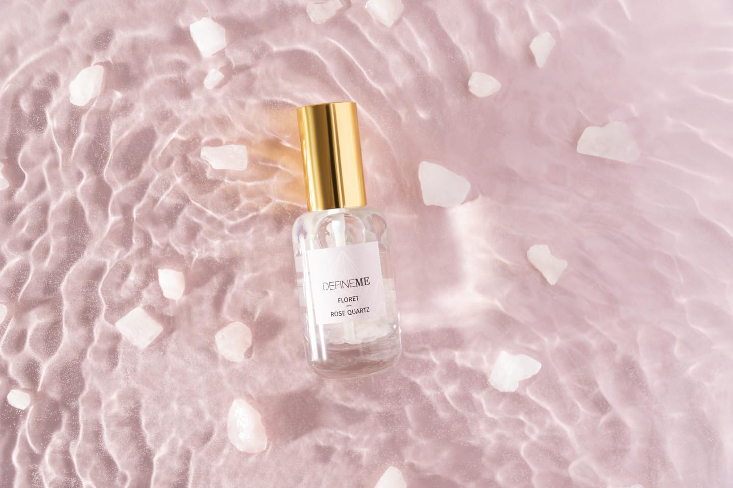 DefineMe Floret Luxury Packaging with premium bottle and refined branding
