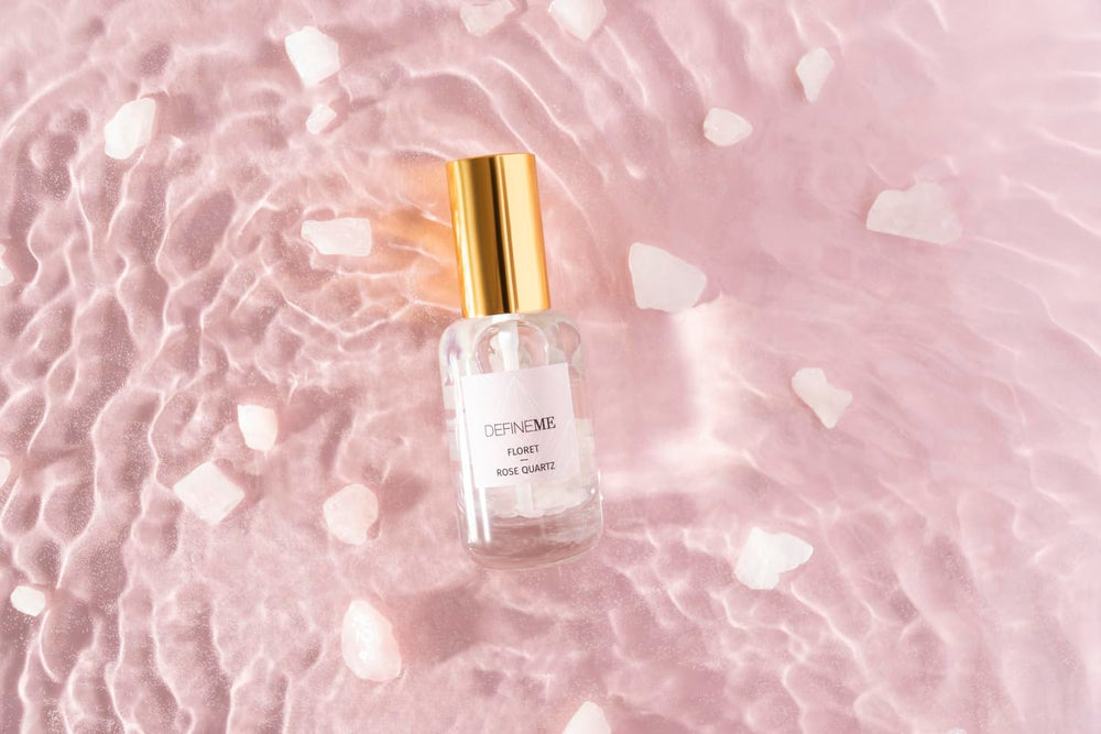 DefineMe Floret Luxury Packaging with premium bottle and refined branding